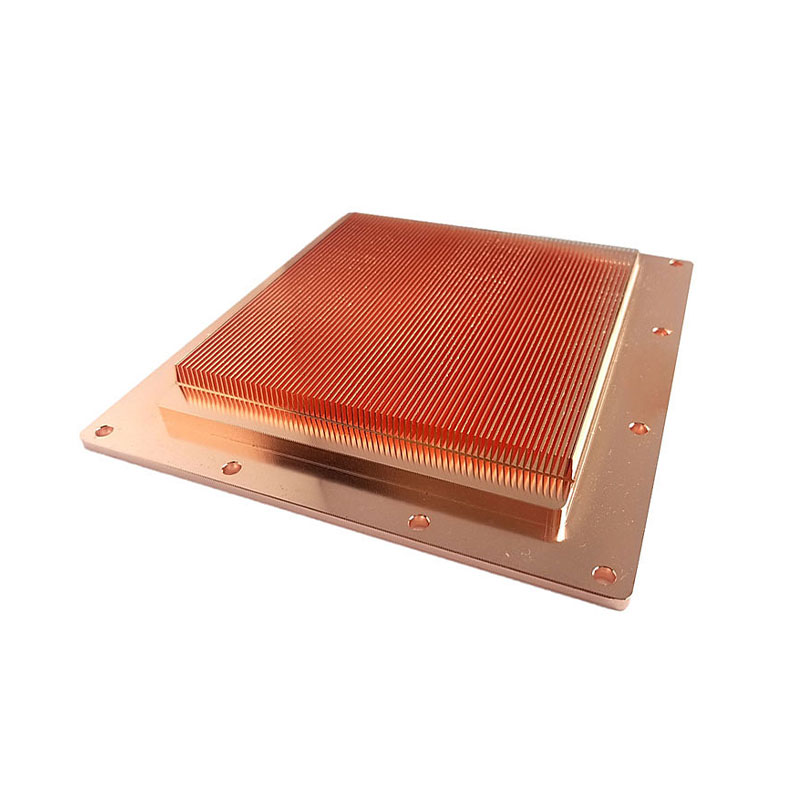 CPU-Kühlrippen-Kühlkörper aus Kupfer