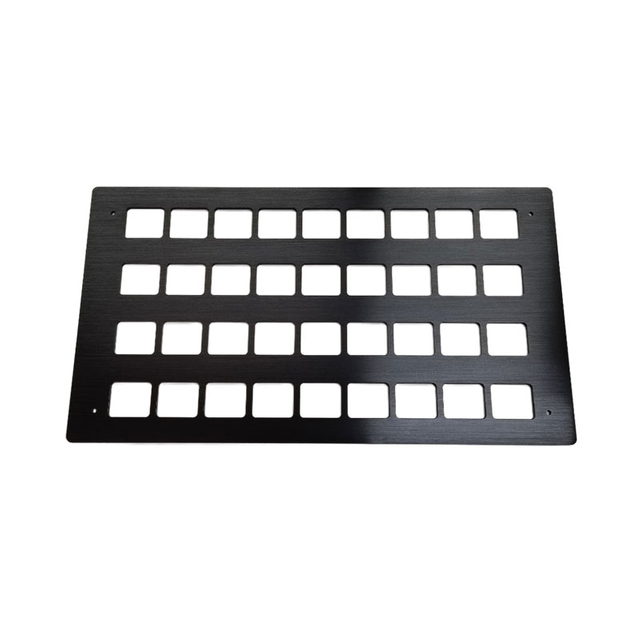 Bürsten-Oberflächenbearbeitungs-Controller-Frontplatte