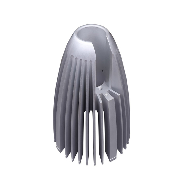 Runder Kühlkörper aus extrudiertem Aluminium