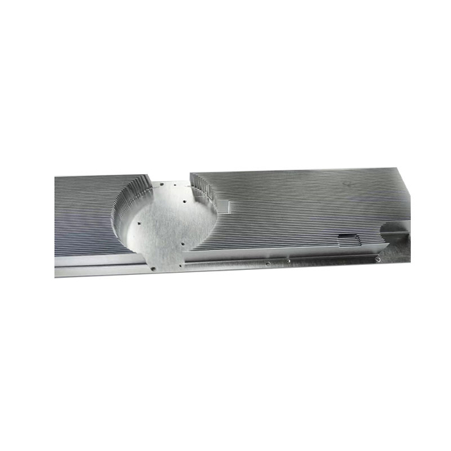 Aluminium-Schälrippe mit Lüfterkühlkörper