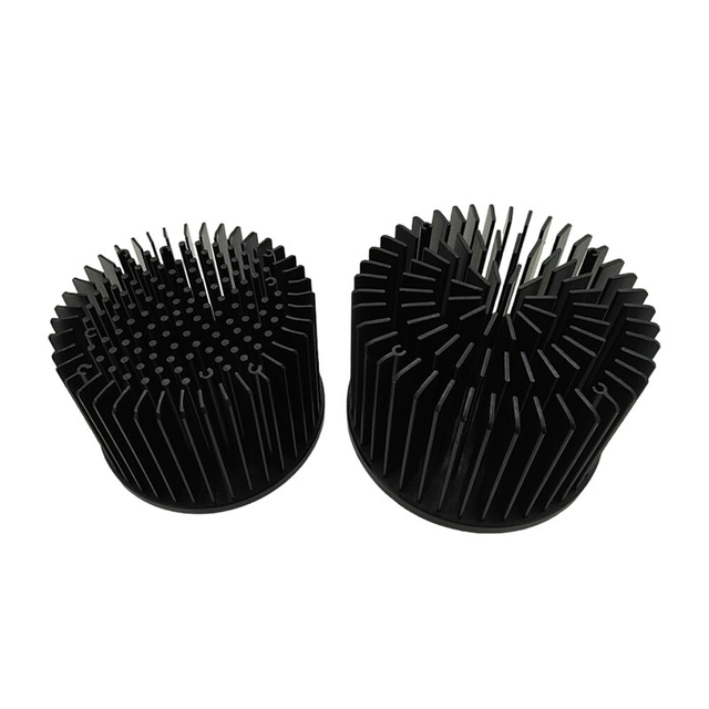 Schwarz Anodized Aluminium Kühlkörper