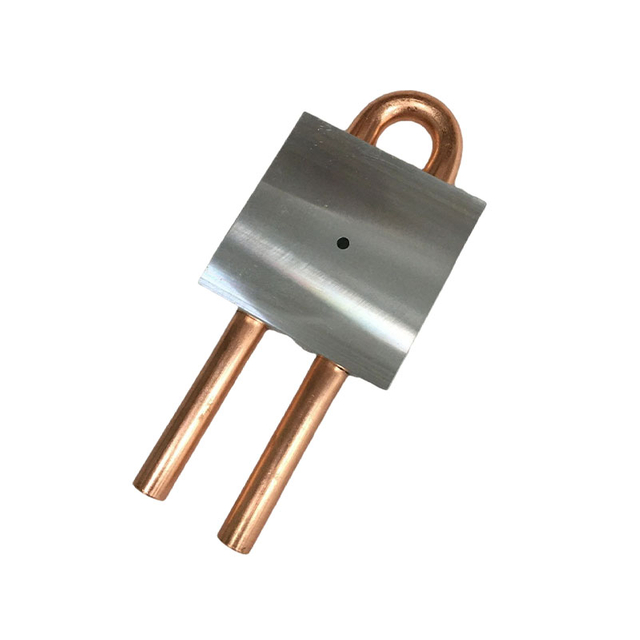 2-Pass-Kupferrohr-Kühlplatte FSW-Kühlplatte