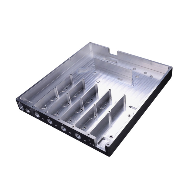 CNC-Bearbeitung von Metallteilen für Verstärkergehäuse