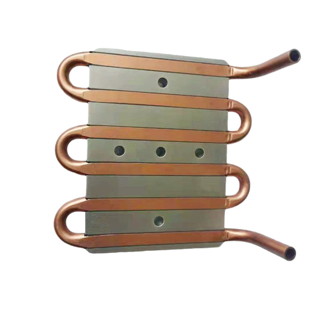 OEM-Design, Aluminiumlegierung, Kupferrohr, Flüssigkeitskühlung, Kühlplatte