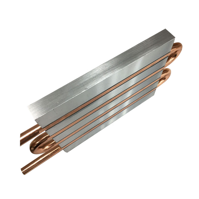 4-Wege-Kupferrohr-FSW-Flüssigkeitskühlplatte