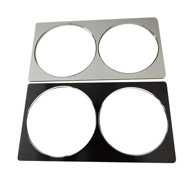 Hochwertige, maßgeschneiderte Audio-Frontplatte aus Aluminium